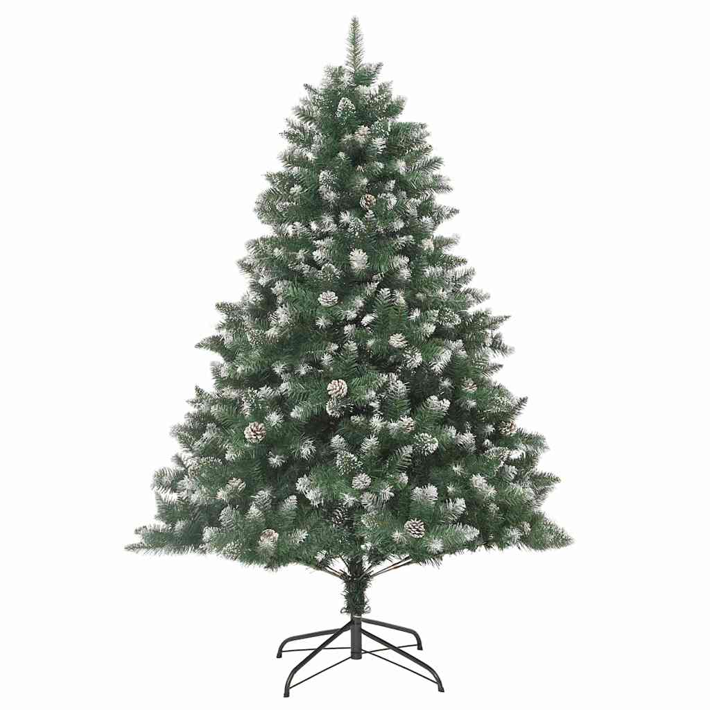 Artificial Christmas Tree with Stand Green 126 x 126 x 180 cm